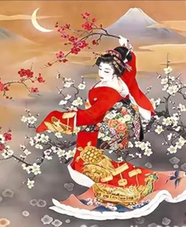 5D Diamond Paint Kit, Floral Kimonos and Lifted Spirits Series, Round Drill, 3 Size Options, DIY Mosaic Art, DIY Wall Decor