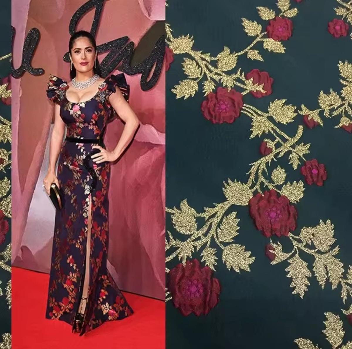 Fabric, Metal Wire Brocade Jacquard, DIY Sew Gown Suit Vest Jacket, Upholstery, Fabric Art, Sold by the Meter