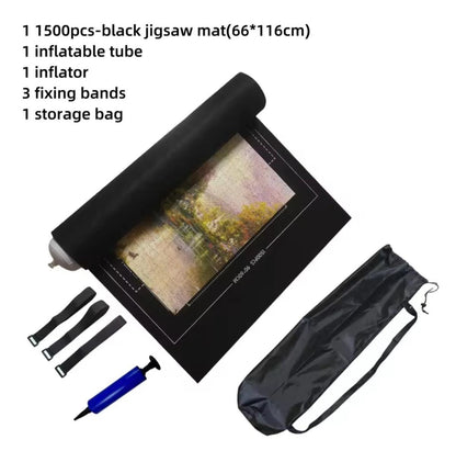 Jigsaw Puzzle Mat Roll Up Board, for Up to 1500 Pieces, Large Portable Table Saver, Puzzle Organizer Keeper, Tidy Creative Talent