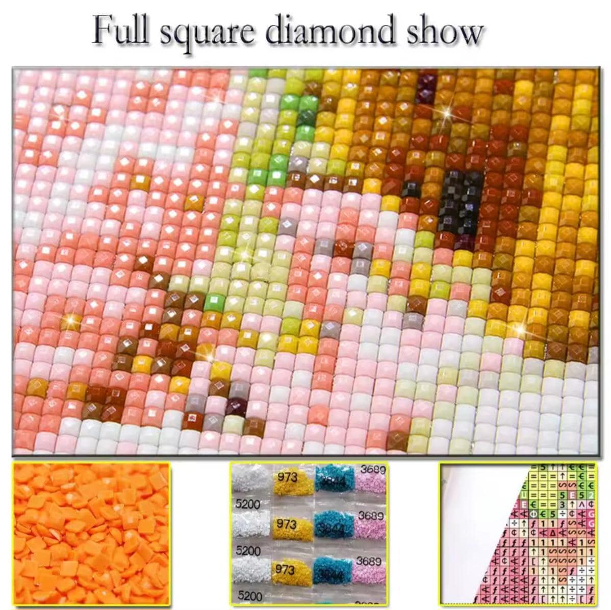 DIY Diamond Paint Kit, African Caribbean Women of Traditional Elegance, Round or Square Drill, DMC 447 Colors Mosaic Glued, Gift Kwanzaa