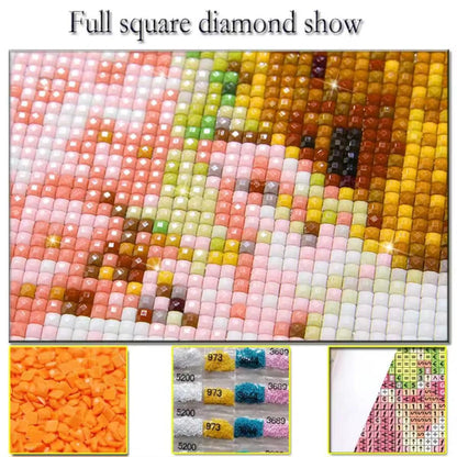 DIY Diamond Paint Kit, African Caribbean Women of Traditional Elegance, Round or Square Drill, DMC 447 Colors Mosaic Glued, Gift Kwanzaa