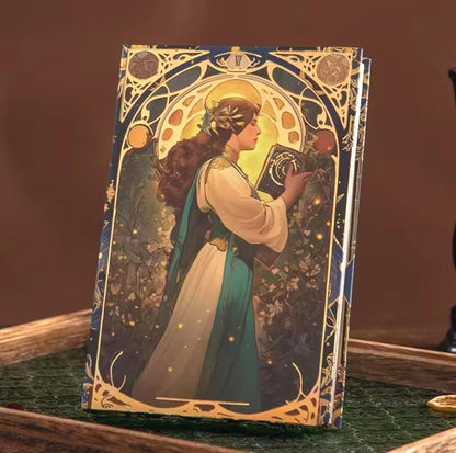 Hardcover Renaissance Scrapbook, 128 Illustrated Pages, 4 Different Styles, Junk Journal, Write Inside, Gift of Expression Storytelling