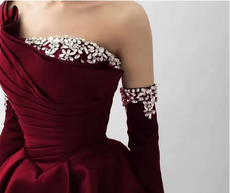 Vestido de noche, para Nochevieja o todo el año, vestido de satén, color y talla personalizables, hasta el suelo, talle alto, escote en V, fajín, hecho a medida
