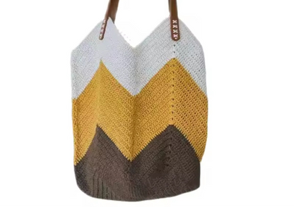 Kit de bordado DIY para punto de cruz en un bolso de lona, Casas coloridas bajo el sol brillante, 11CT, Lona estampada, Moda artesanal, Diseño vivo