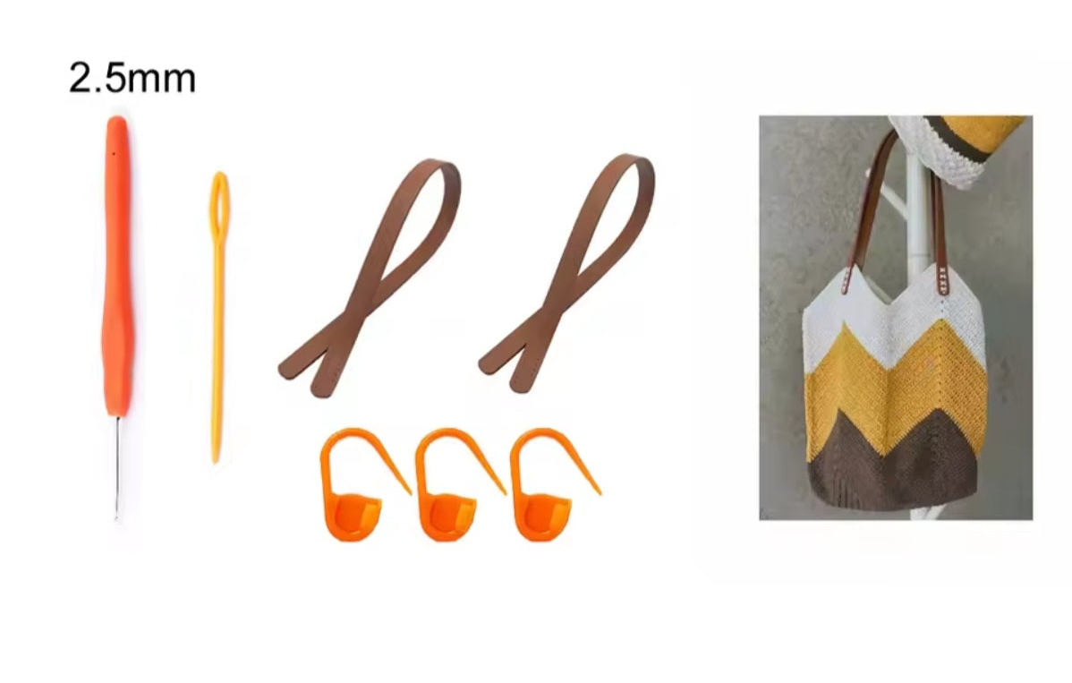 Kit de bordado DIY para punto de cruz en un bolso de lona, Casas coloridas bajo el sol brillante, 11CT, Lona estampada, Moda artesanal, Diseño vivo