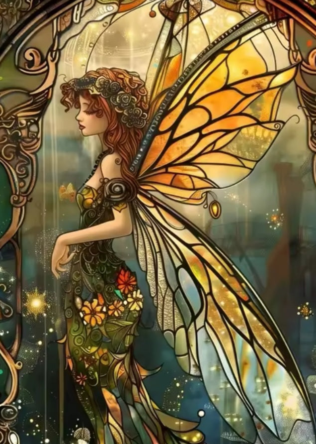 5D Diamond Paint Kit, Fairy Dreamer, 3 Sizes, DIY Mosaic Art Decor