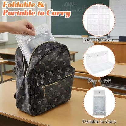 Door Hanging Organizer, Caddy, Set of 30 Pockets, Store Your Art School Office Supplies