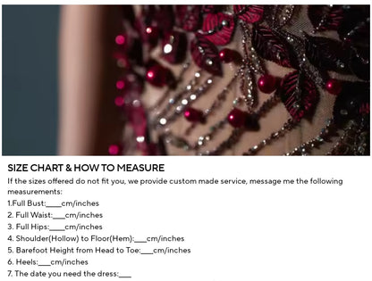 Beaded Crystal Mermaid Gown, Detachable Train, Petite to Plus Sizes, Custom Tailored