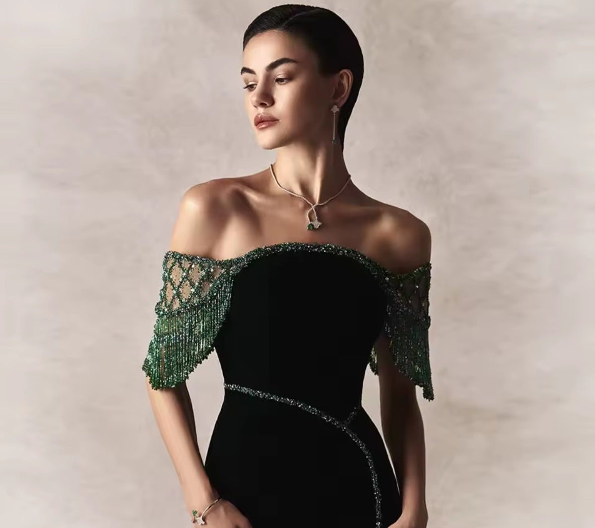 Vestido de noche, para Nochevieja o todo el año, vestido de satén, color y talla personalizables, hasta el suelo, talle alto, escote en V, fajín, hecho a medida