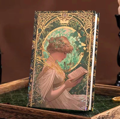 Hardcover Renaissance Scrapbook, 128 Illustrated Pages, 4 Different Styles, Junk Journal, Write Inside, Gift of Expression Storytelling