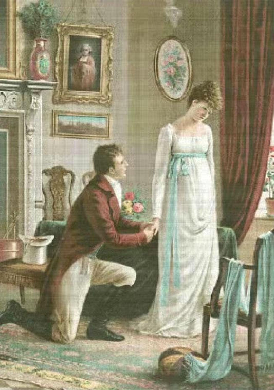 Embroidery Kit, 14CT Unprinted Cross Stitch, Large Canvas (53 x 71 cm), Romantic Art Decor or Gift, Save Memories