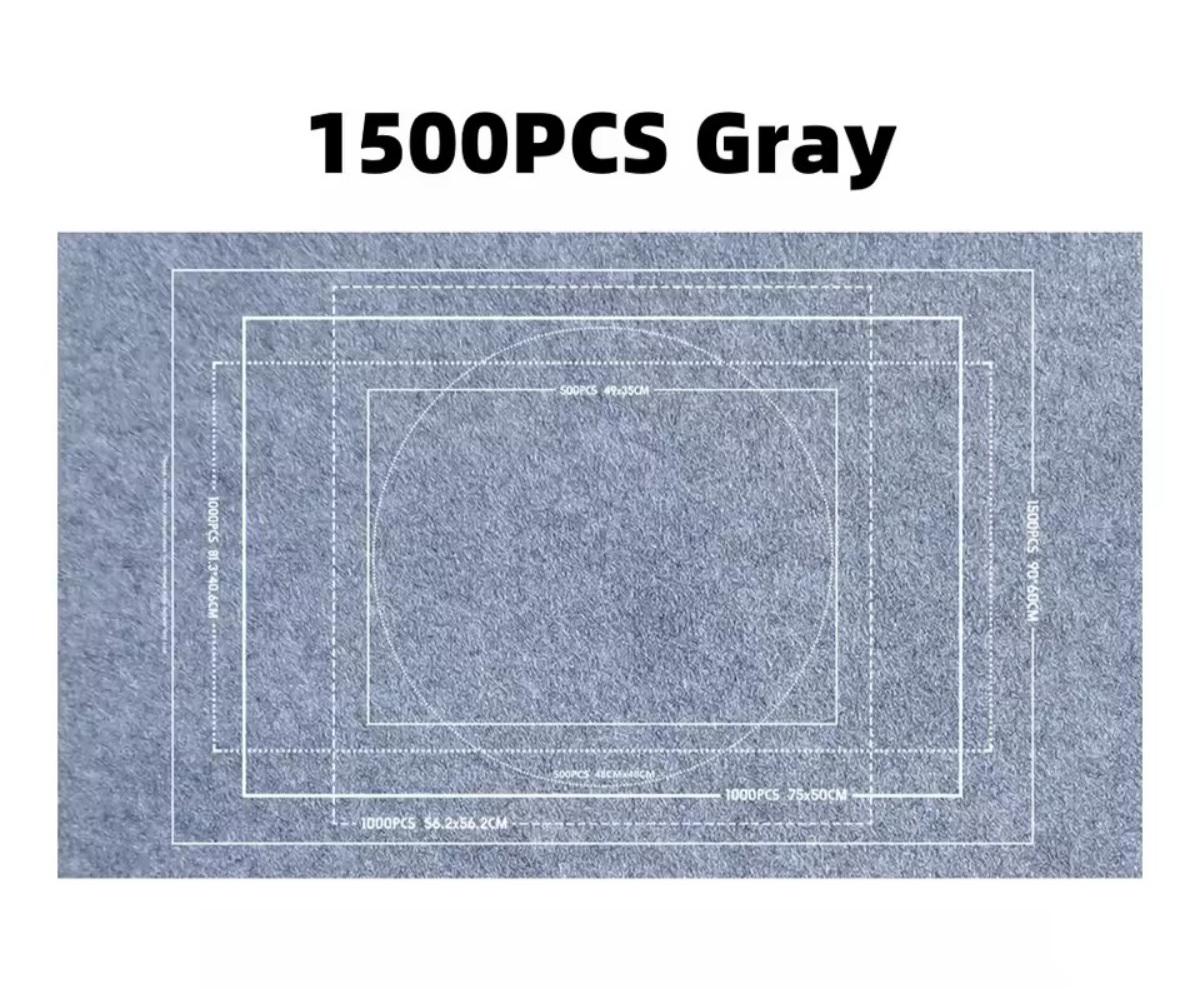 Jigsaw Puzzle Mat Roll Up Board, for Up to 1500 Pieces, Large Portable Table Saver, Puzzle Organizer Keeper, Tidy Creative Talent