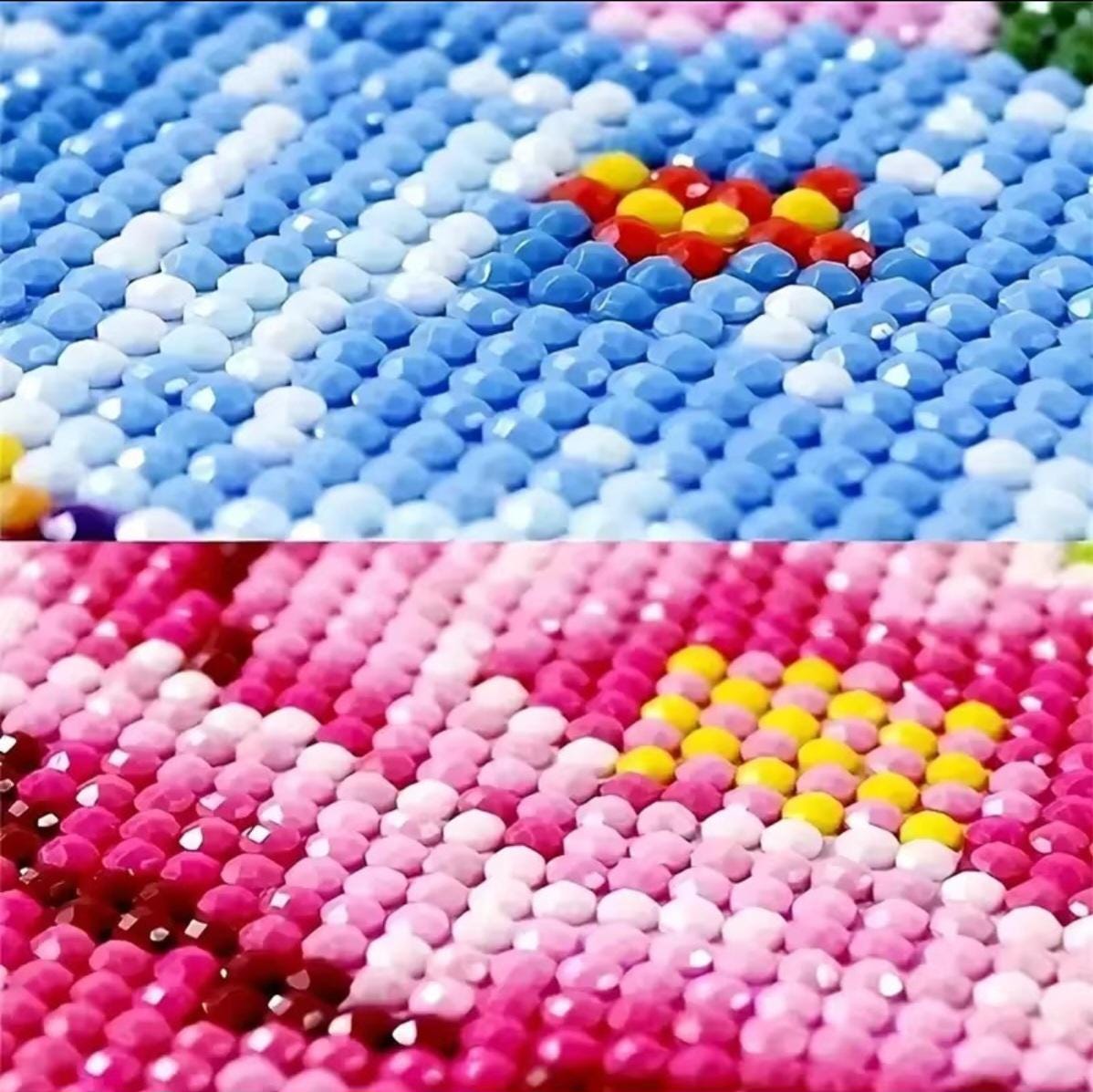 Kit de broderie diamant, Foi Espérance Amour, Cadeau ou décoration en mosaïque perlée